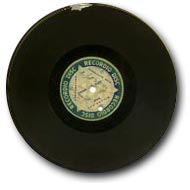 78rpm-recording made on 'wax' disc